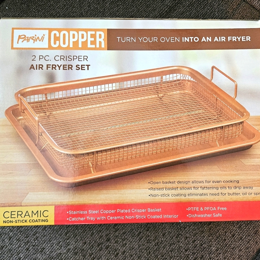 Painin copper Air Fryer set